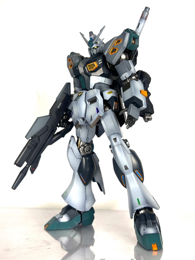 素立ちから今回は夜明けの戦闘シーンをイメージし、全体的なカラーリングのトーンを落として塗装しました✨