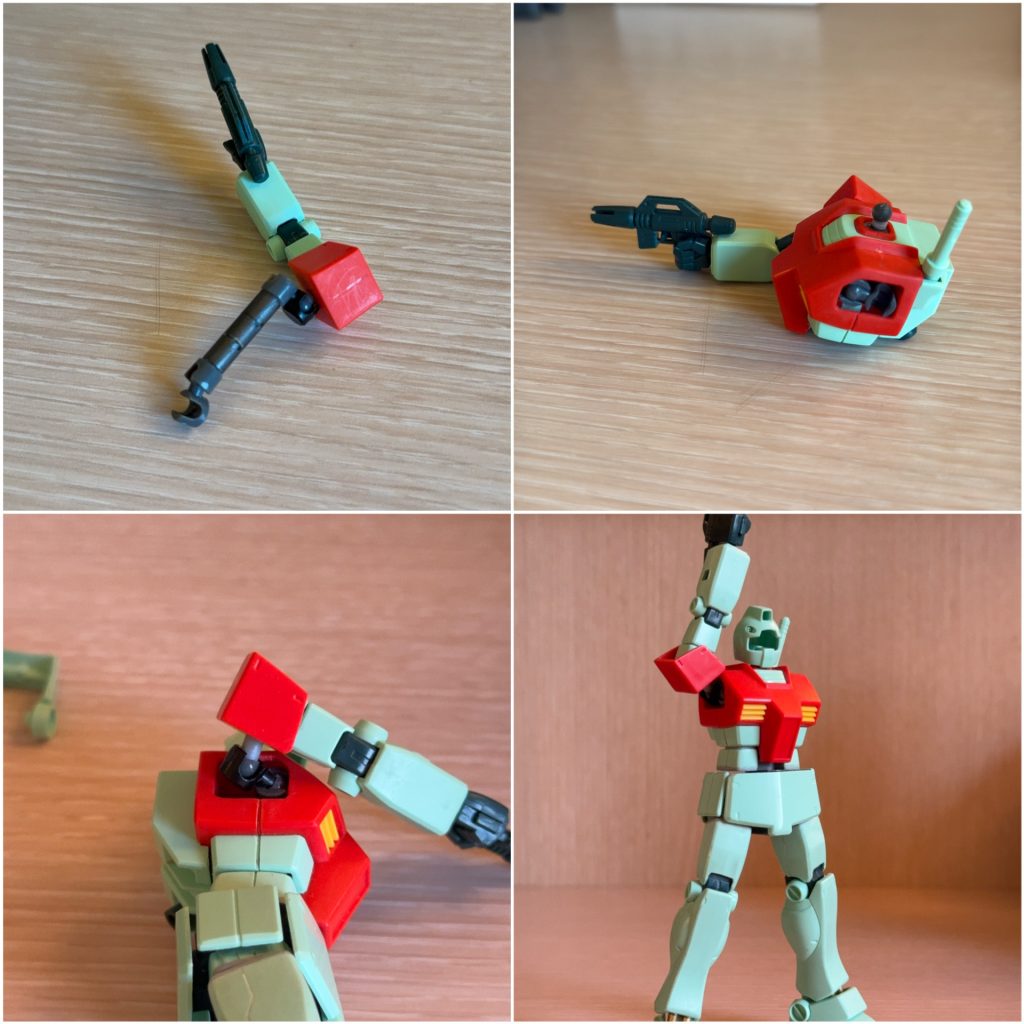 HGジム重武装隊長機–4枚目/制作者：Maslow