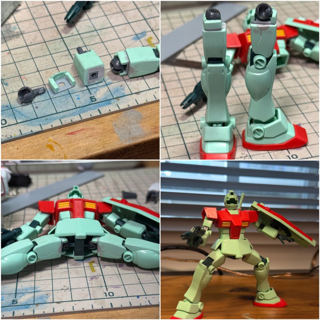 HGジム重武装隊長機–2枚目/制作者：Maslow