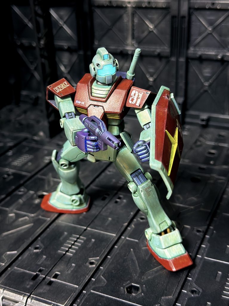 ハンドパーツはあすぱら模型さんの丸型です。