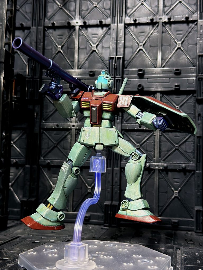 HGジム重武装隊長機–7枚目/制作者：Maslow