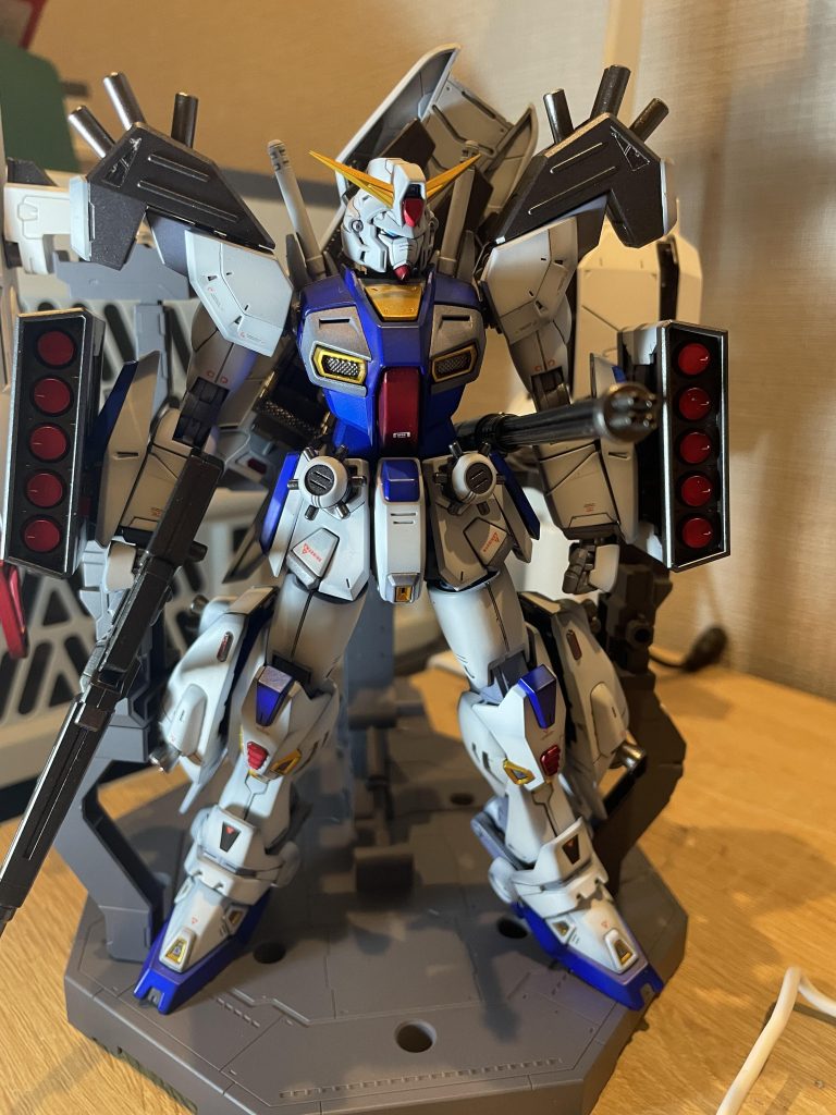 MG 1/100 ガンダムF90–5枚目/制作者：kumasan