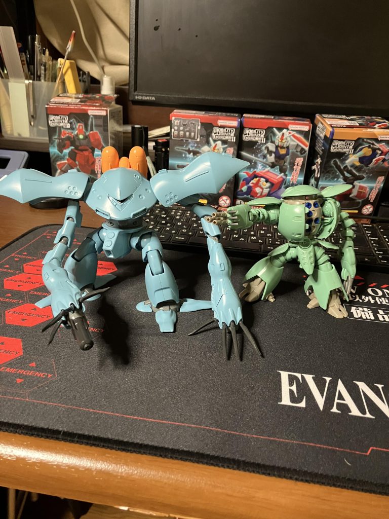 作品名：今日の収穫１<p>中古仮組み品でいいのあった。水泳部🏊‍♀️</p>
