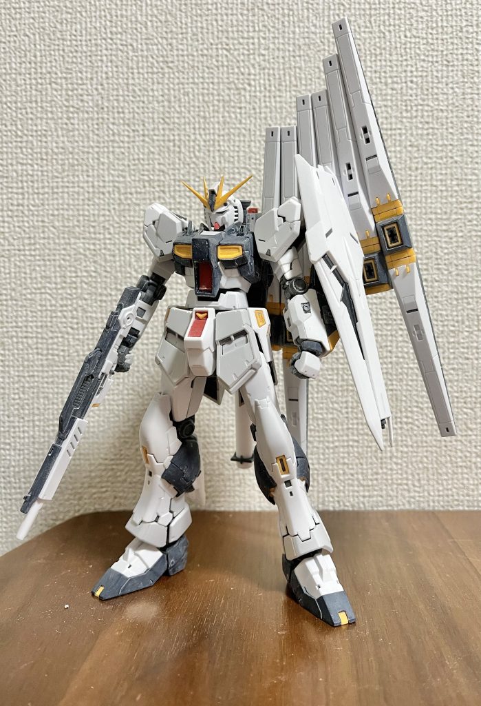 完成後の比較として、塗装前。