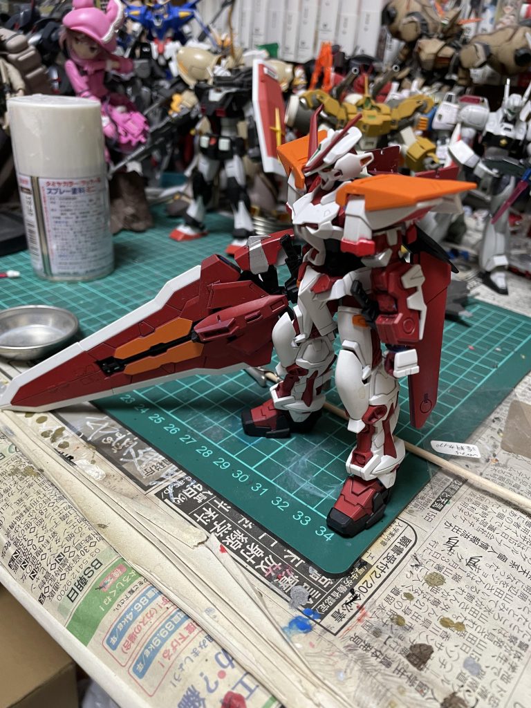 アストレイレッドフレームセカンド–2枚目/制作者：t.a.r.o