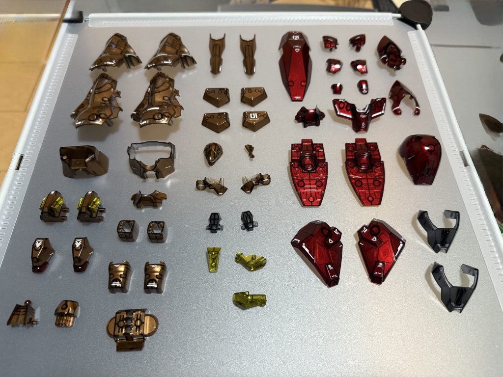 HG メッサーF01型【クリアカラ】メカニカルコアメッキ風塗装–7枚目/制作者：バンちゃん