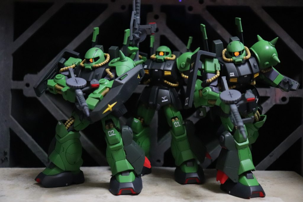 一度装甲の緑間違えて塗り直しました笑