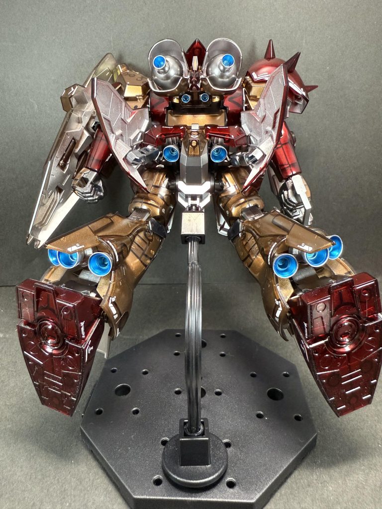 スラスターも塗り分けました