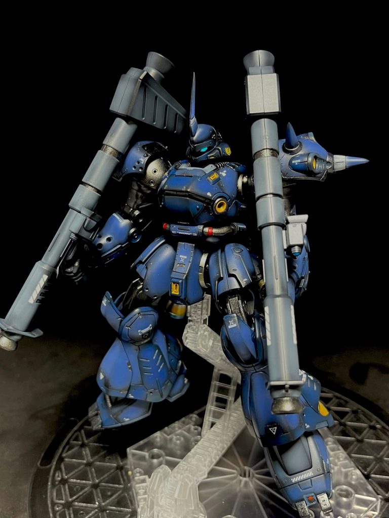 フレーム　ガイア:スターブライトジュラルミン・クレオス:GXメタルブラック青　ガイア:マーズディープブルー・ヘキサブルー・フィニッシャーズ:スーパーファインコバルトグレー　ガイア:ミディアムブルー黄　ガイア:パールビビットオレンジグロス・フラットクリヤー