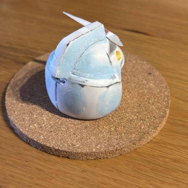 閲覧ありがとうございます！&nbsp;頭部 の 顔周り はとりあえず 昭和の SDガンダム寄り に 制作中✨&nbsp;&nbsp;（4枚目）