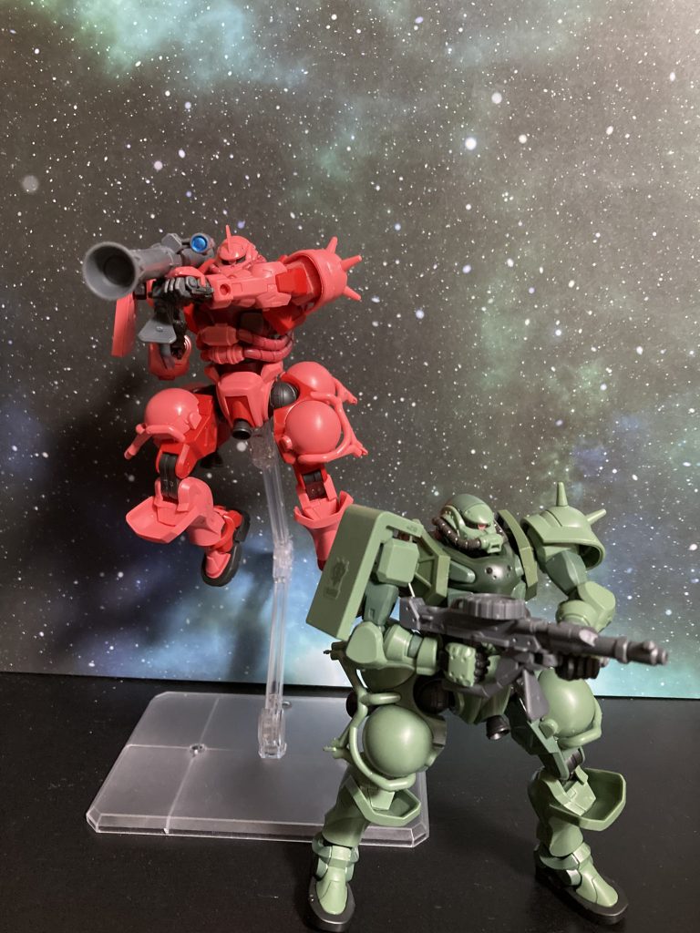 ザク(GQ)できました😆