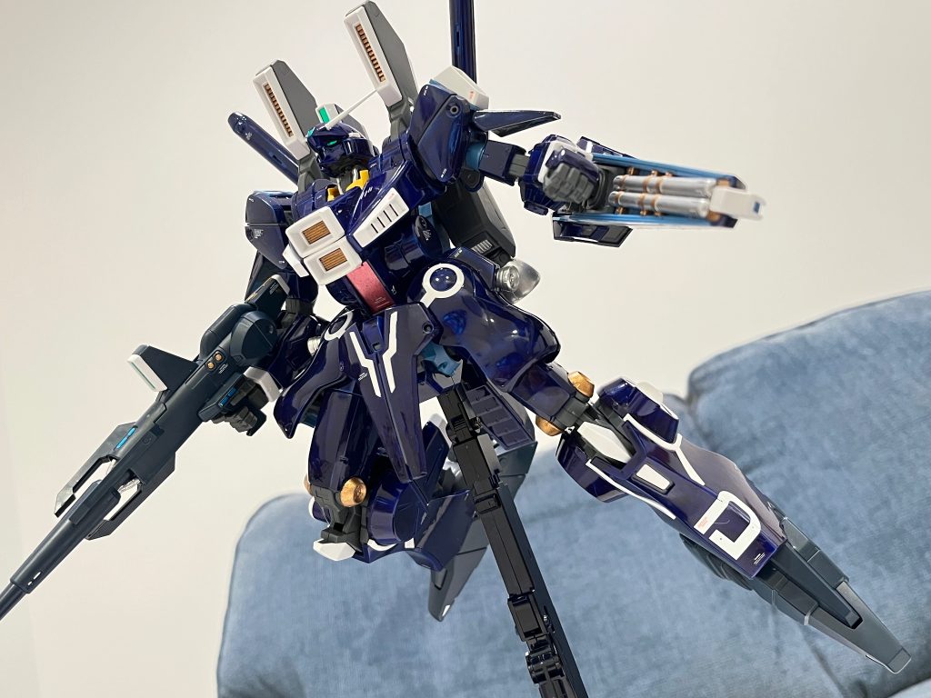 出撃シーンをやってみましたが、ストライクガンダムの雰囲気が出るでしょうか。
