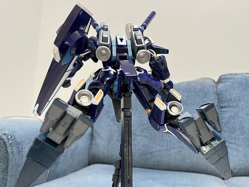 後ろのショットです。推進力が凄いそうです。