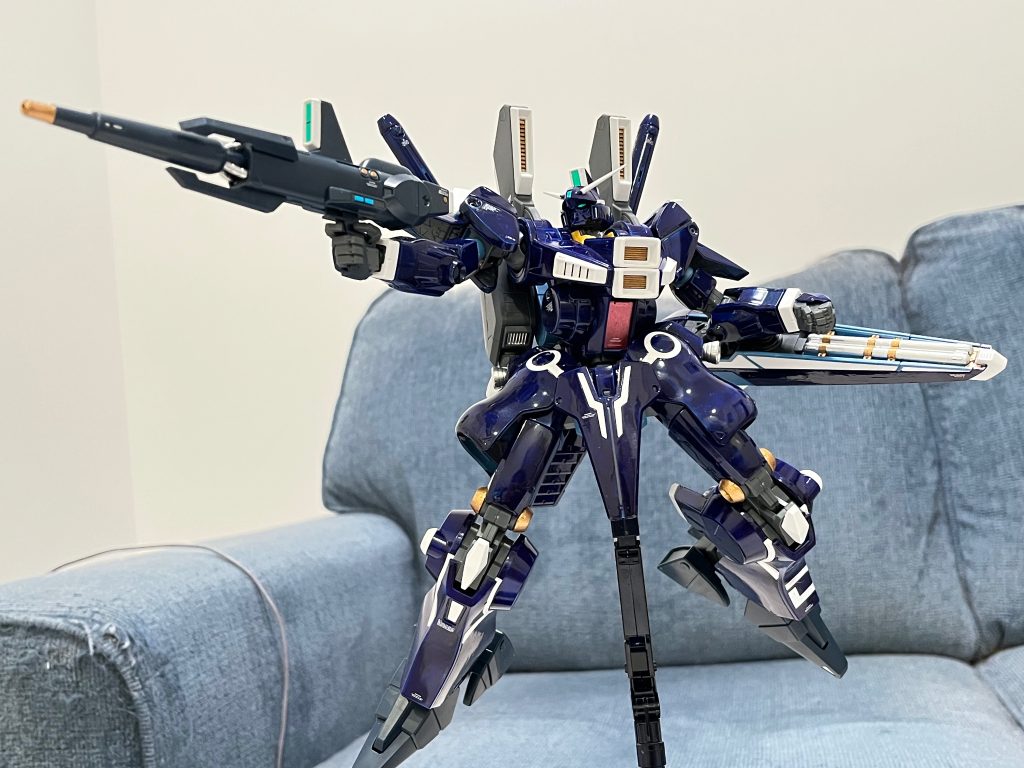 なんちゃって「ブレイブ撃ち」です。