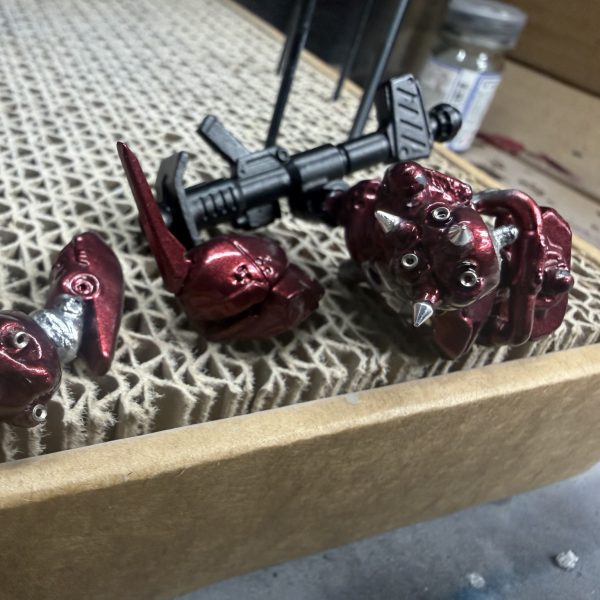 接着剤の種類が大事だとしみじみ感じたトゲとか色んな部分に金属を入れる❣️（3枚目）