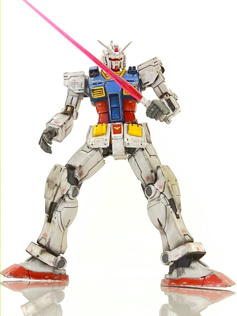 因みに今回も部分塗装とスポンジチッピングとウェザリングマスターとドライブラシ、半光沢スプレーです。