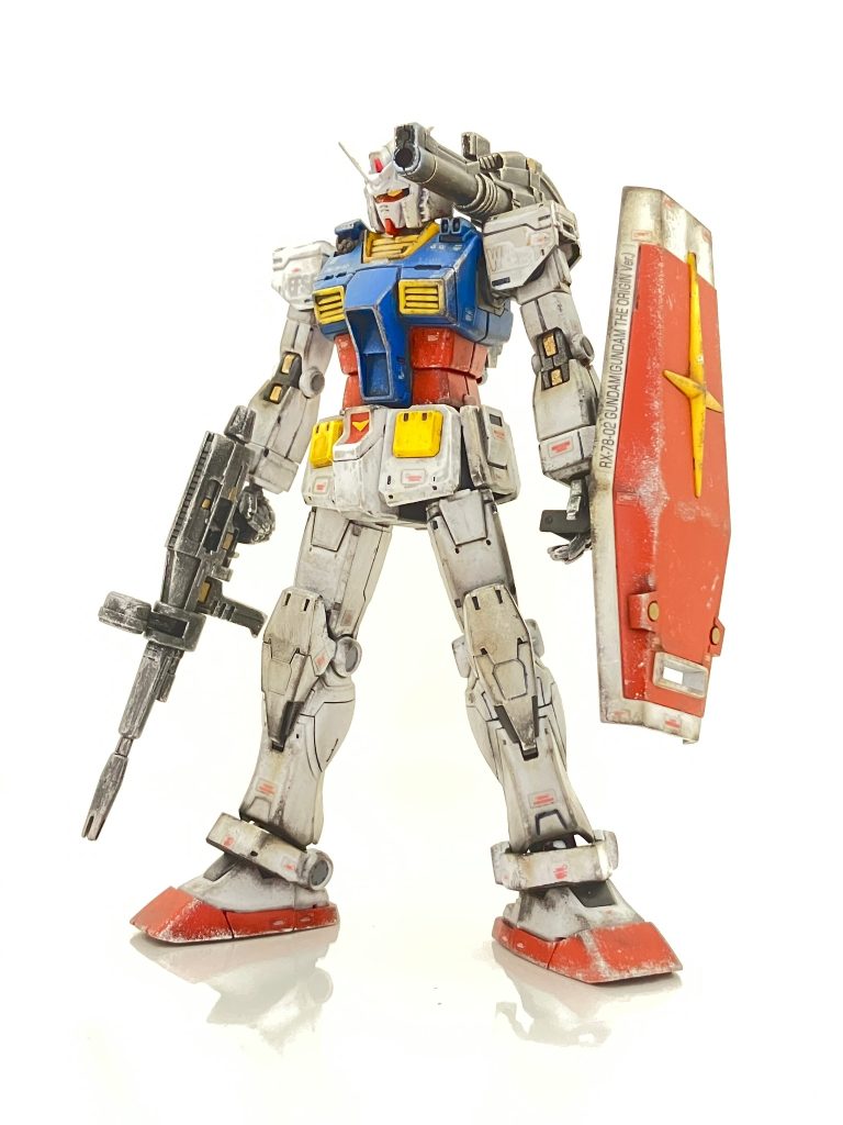 HG 1/144 RX-78-02 ガンダム(GUNDAM THE ORIGIN版)–5枚目/制作者：かるすも