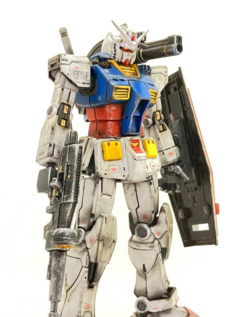 HG 1/144 RX-78-02 ガンダム(GUNDAM THE ORIGIN版)–6枚目/制作者：かるすも