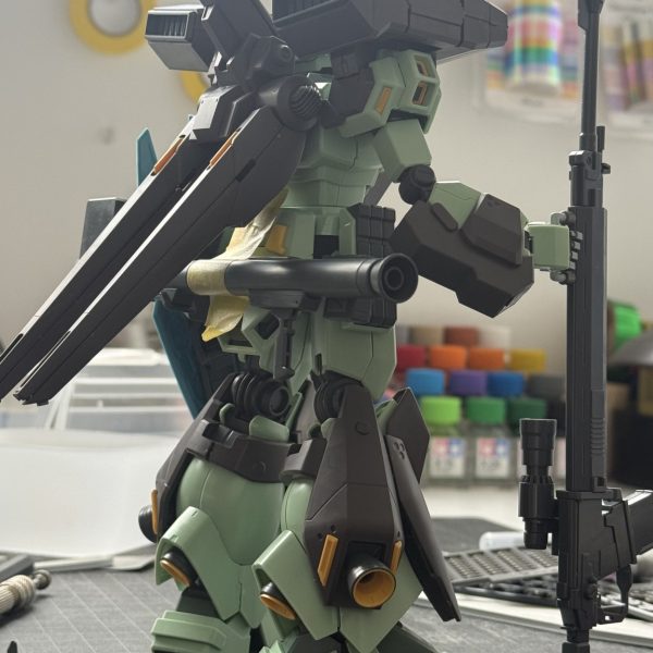 コンセプトは決まりました。立ちもこんな感じでいきましょう。さぁディテールアップだ。ここまでくるのに2年w子供が産まれると主役が変わるってこの事なんですね（5枚目）