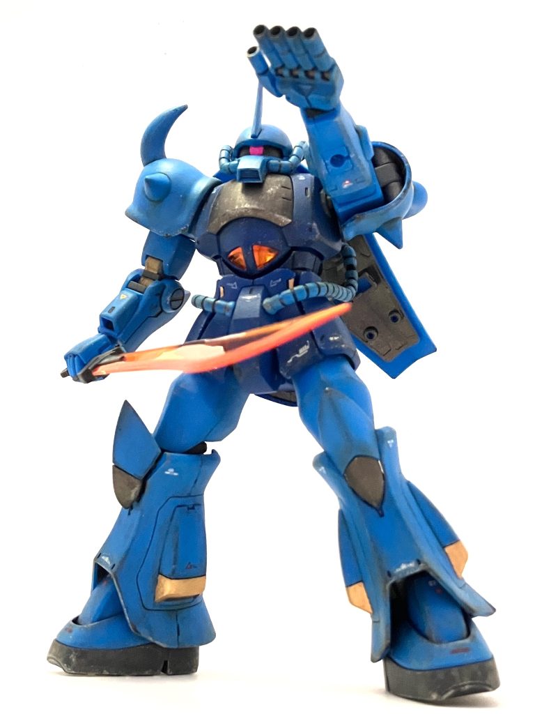 HGUC 1/144 グフ–7枚目/制作者：かるすも