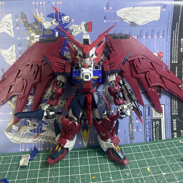 現在6月の展示会に向けて、三体のMGSDミキシングを進めています&nbsp;ある程度形になったので投稿させていただきます&nbsp;MGSDデスティニー改造 &nbsp;デスサイズヘルEW&nbsp;MGSDウイングゼロ改造 &nbsp;エピオン&nbsp;MGSDエアリアル改造 &nbsp;ダブルオーシアクアンタ&nbsp;（3枚目）