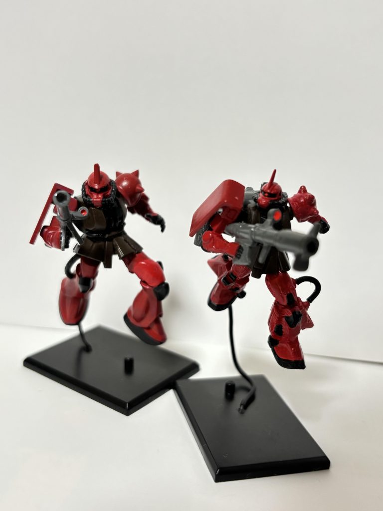 ガンコレ(高機動)とチョコサプ(ノーマル)です肩の黄色はオミットしました We are BOΦWL‼️