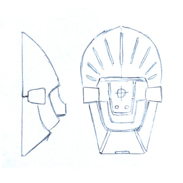 制作ラフ(足)②