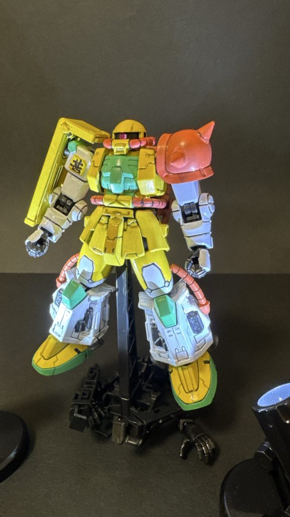 高機動型ザクⅡでギブバース