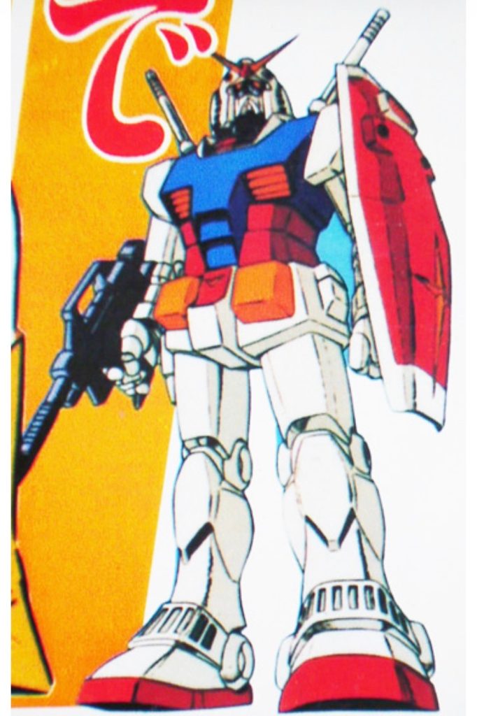 参考にしたのはMSVのプロトタイプガンダムの「Bカラー」及びガンダムの準備稿である。訓練されたガノタなら一発でプロトタイプだと判別できるが、初心者は確実に騙されるであろう、じつにややこしいカラーリングである。