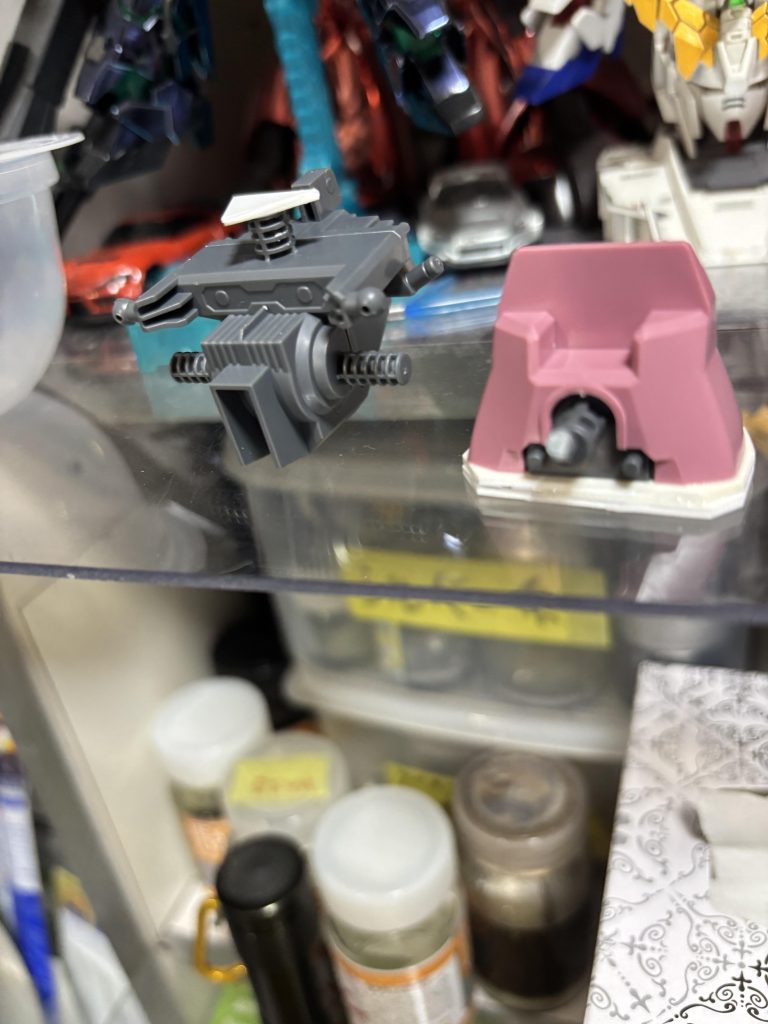 胴体と軸部分の延長