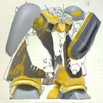 小林誠氏が書いた絵を元に、制作をしてまいりまいりましたが、スカートは若干ポリパテ[…]