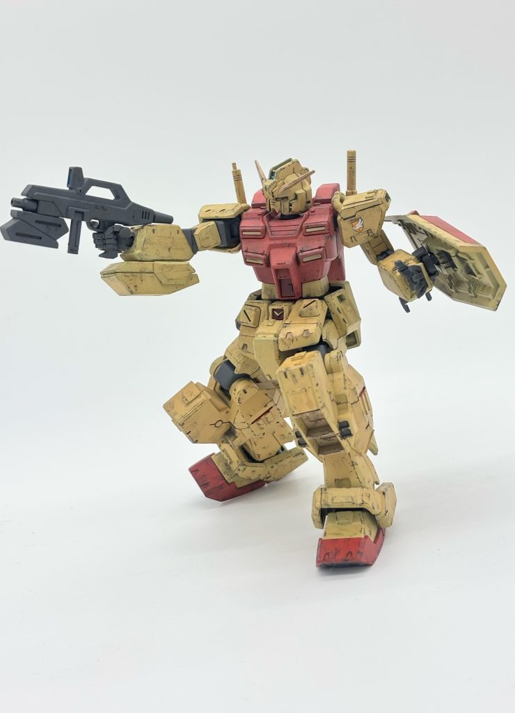 射撃ポーズ