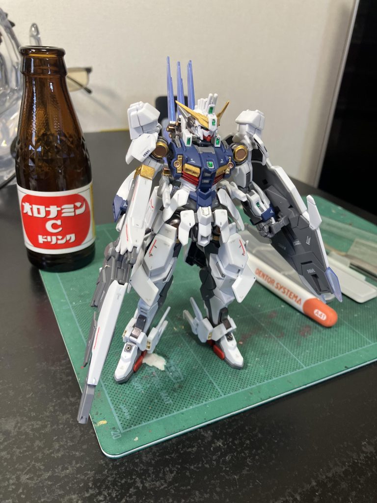 以上、ガンダムジリウスでした🫡アップの📷写真は粗さも際だちますが雰囲気が滲み出て割と好きです☺️
