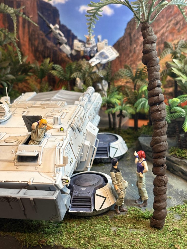 大分進んだんじゃないかい。そろそろ休憩するか。カレンちゃんの手料理が食べたいなー