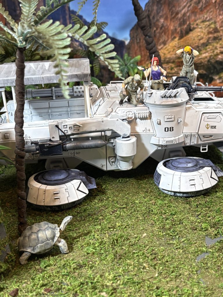 亀だ。しかしここにこんな亀はいないはず。ペットの亀が逃げ出したのかい？はははははっ