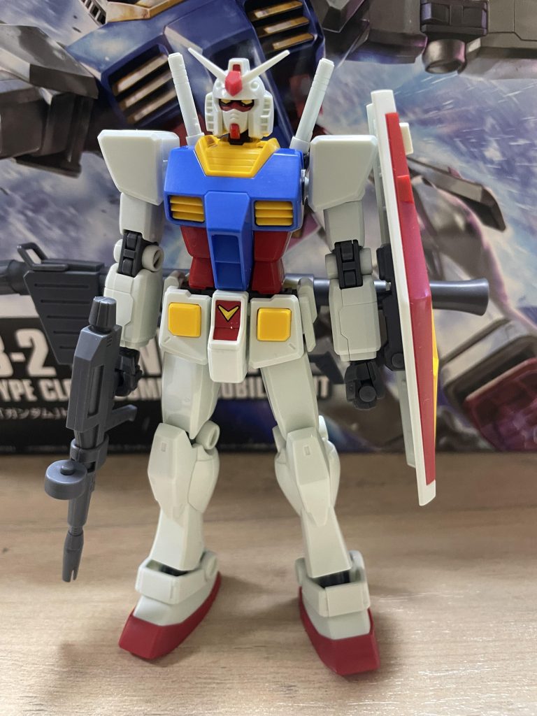 これは素組み状態のガンダム