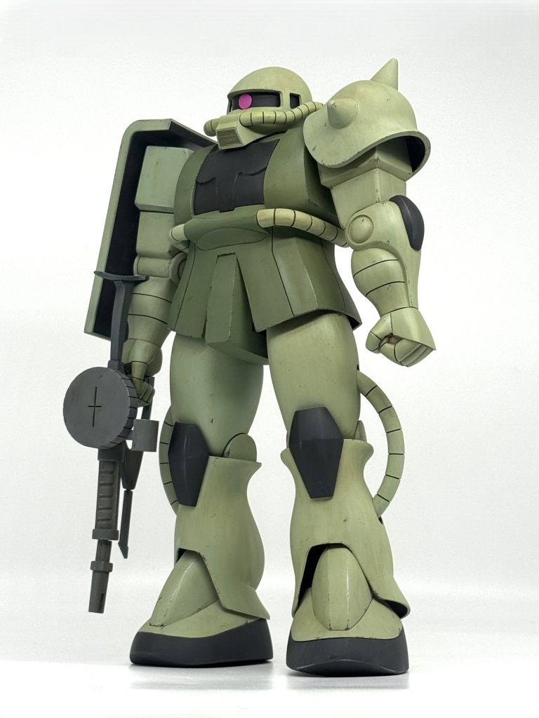 ザク2　旧キット　1/60–2枚目/制作者：うさ山