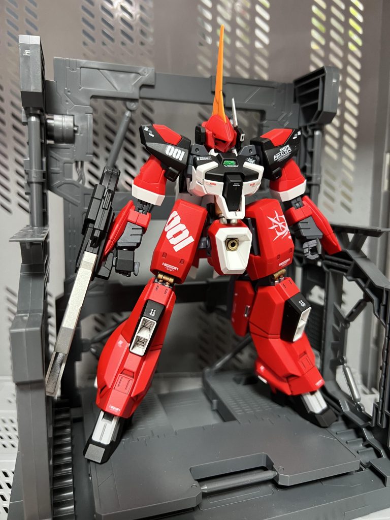 バーザム  レジオン鹵獲機–2枚目/制作者：真樹京介