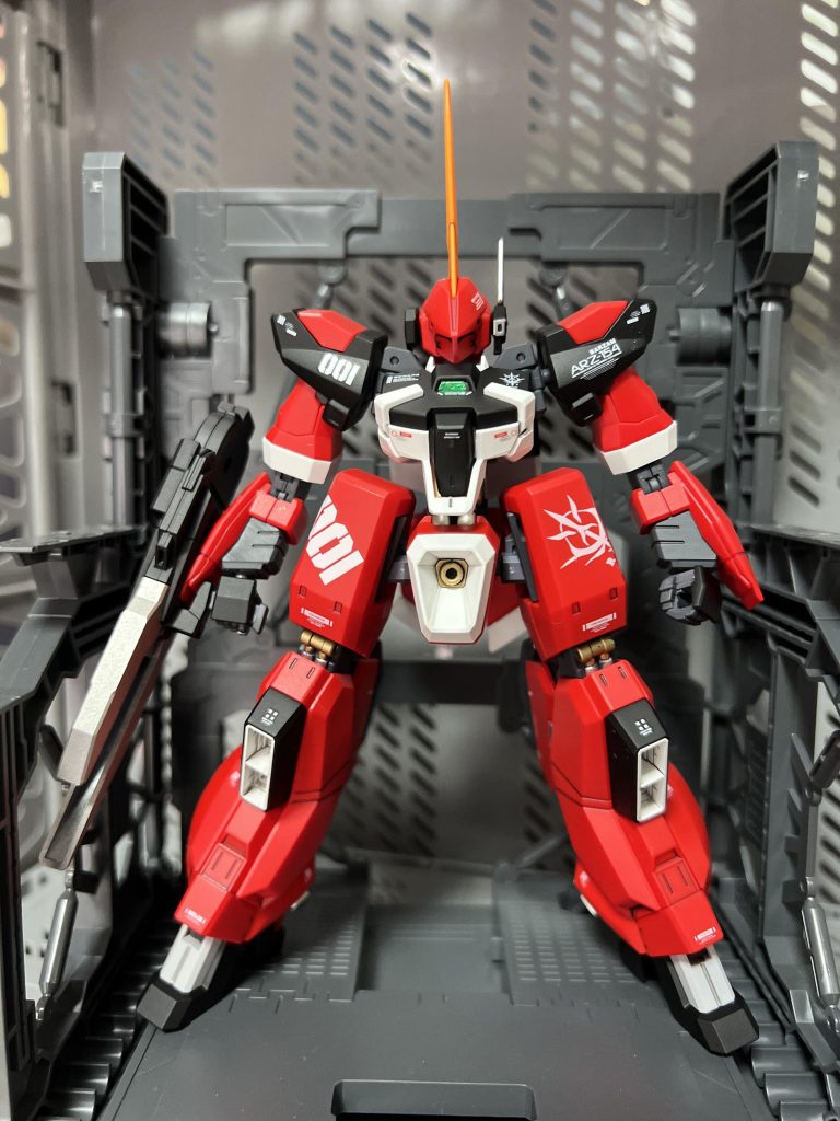 バーザム  レジオン鹵獲機–3枚目/制作者：真樹京介