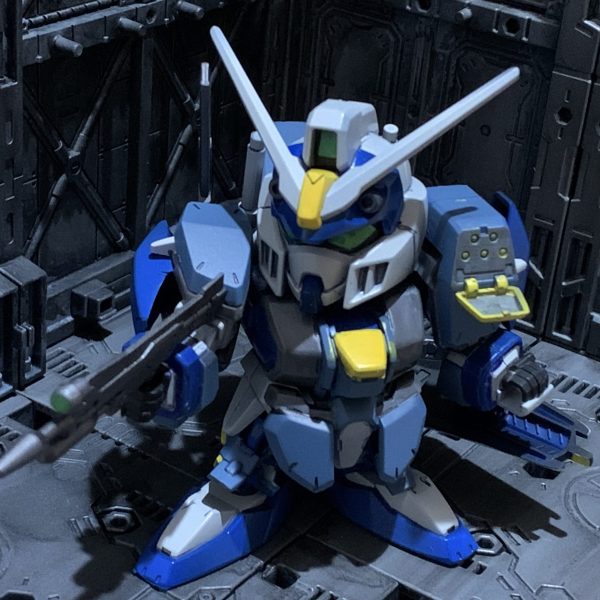 BB戦士　デュエルガンダム　全塗装
