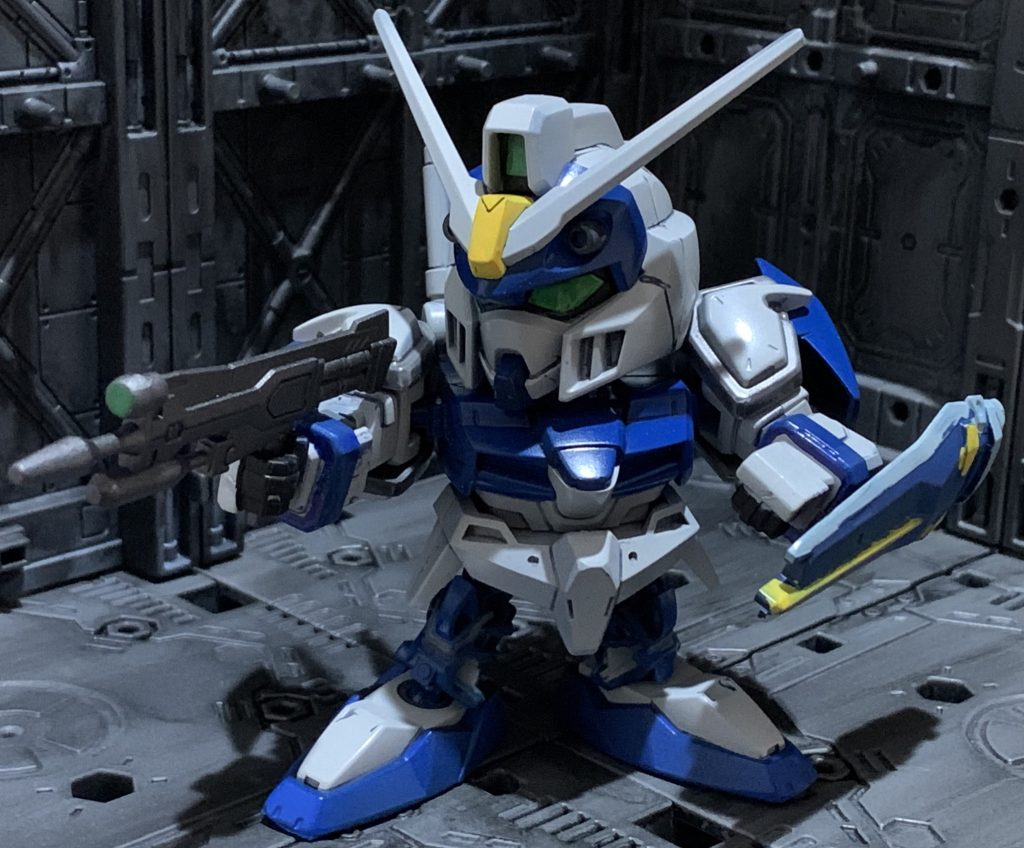 アーマーパージも再現可能。今ならデュエルブリッツがが比較的手に入りやすいんですが、やはるアサルトシュラウドの方が好きなので、いつかMGも手に入れたいですね。