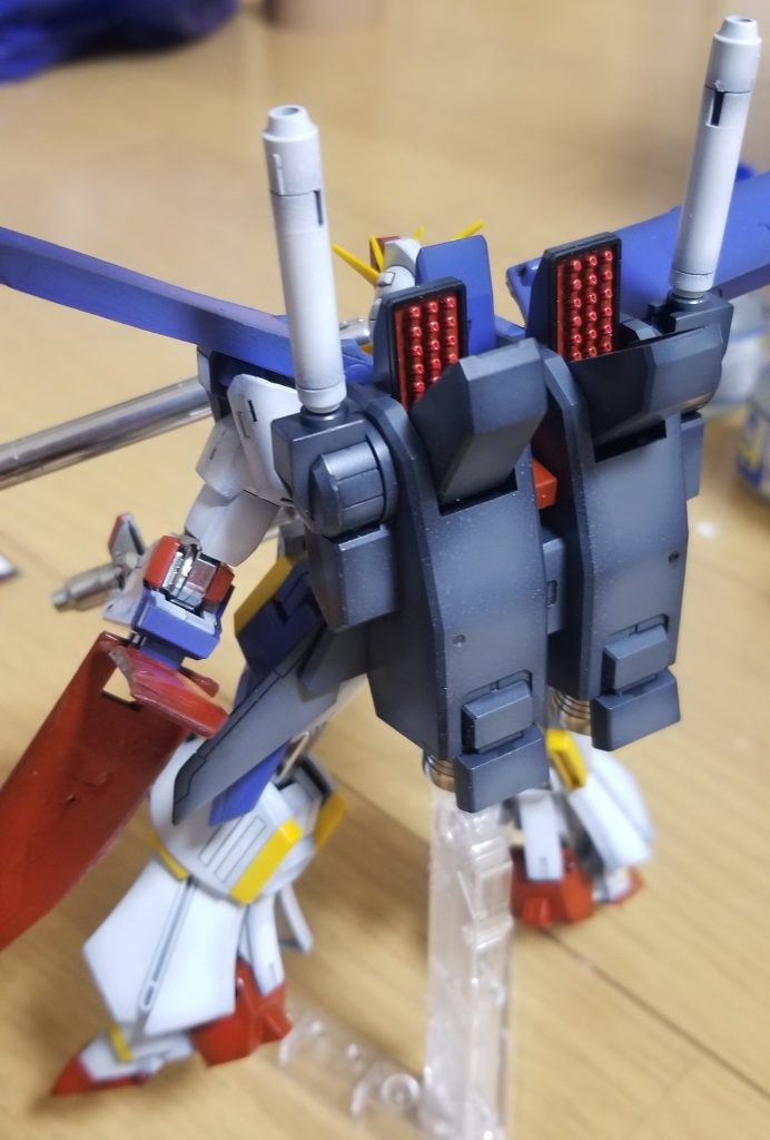 HG  強化型風　ZZガンダム–4枚目/制作者：nabewobilly