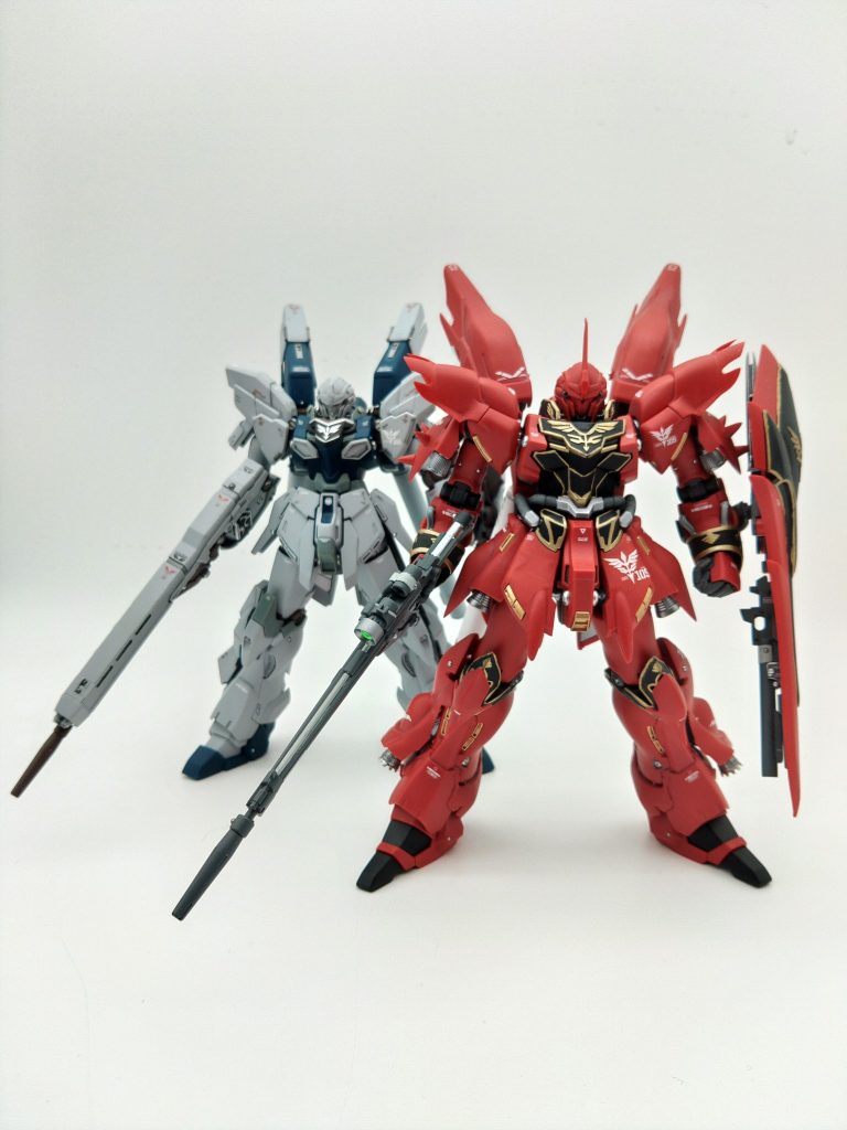 フロンタル機とゾルタン機、夢のダブル首魁共演どちらも方向性はちがうがそれぞれの威圧感が大変良い