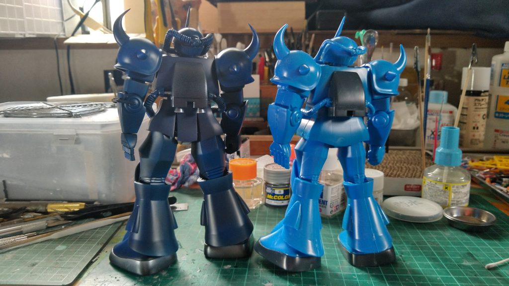 1/100 グフ–4枚目/制作者：ミドボン
