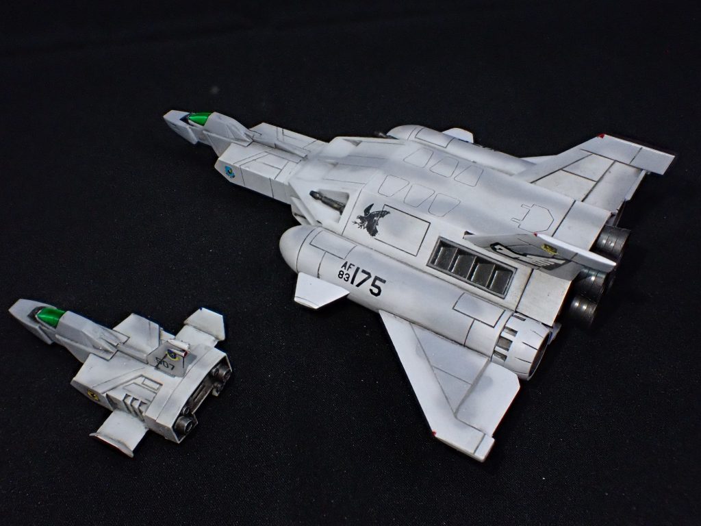 コアブースター　バンダイ1/144–2枚目/制作者：muramura