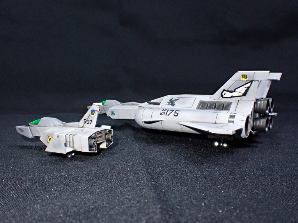 コアブースター　バンダイ1/144–4枚目/制作者：muramura