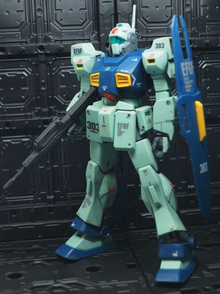 デカールを一新、ＥＦＦからＥＦＧＦへ変更、デカール量もかなり増やしました(gundam-kao6)