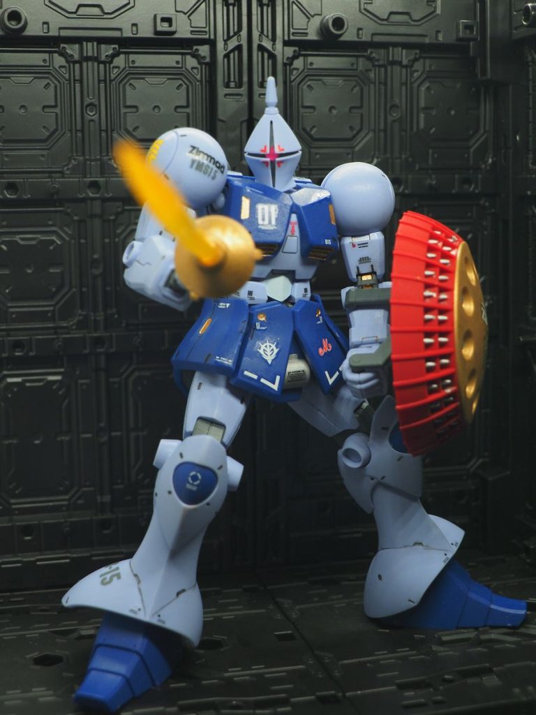 ギャンと言えばフェンシングスタイル(zaku-kao5)