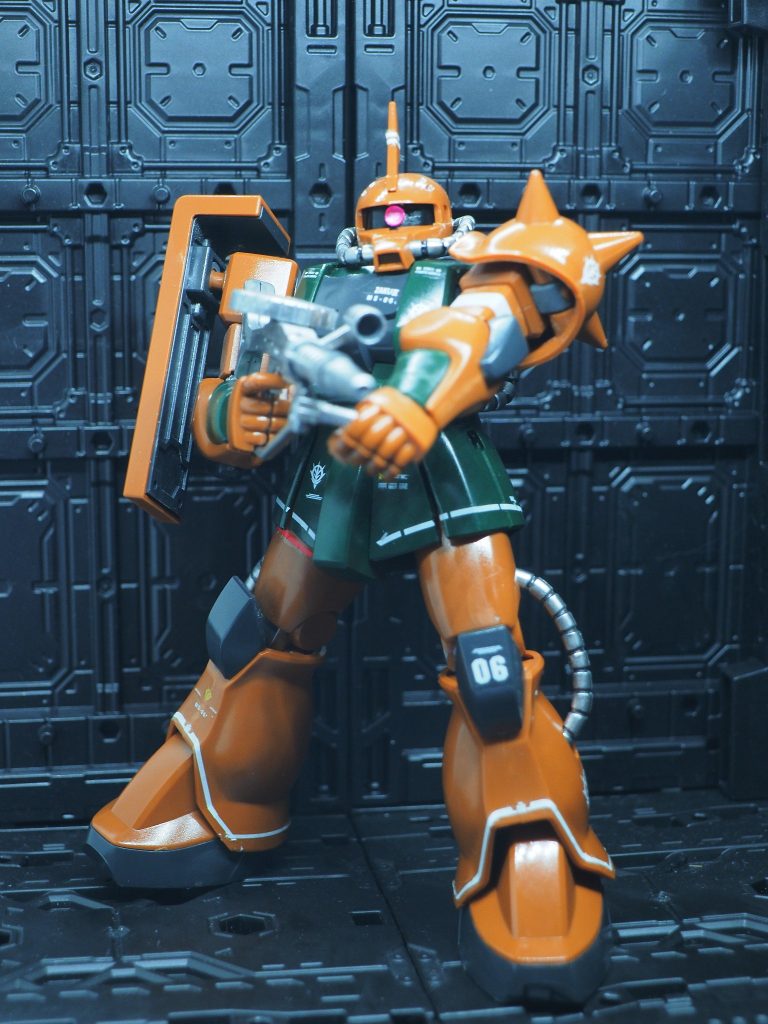 ジオンやガルマの威厳が示せれば良いだけですから(zaku-kao4)