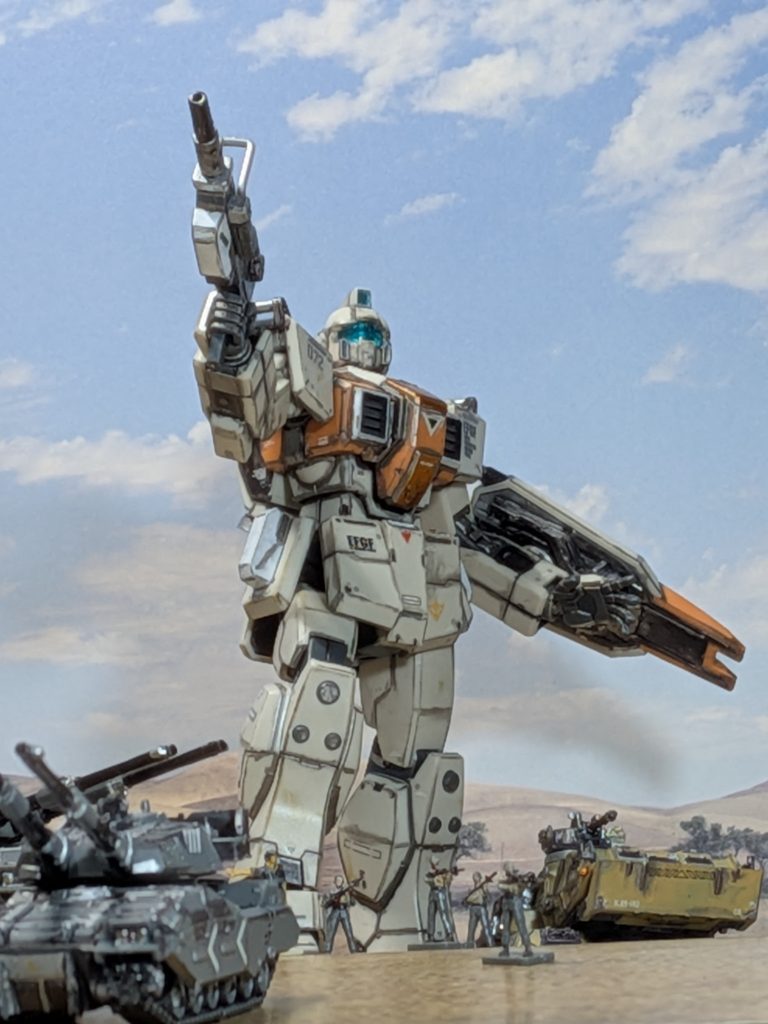 HGUC202陸戦型ジム　進撃の地球連邦軍地上部隊❗️